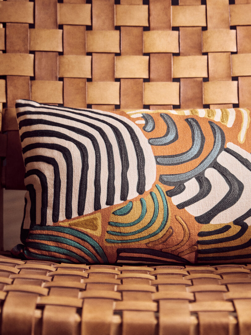 Nuvia Elora Assorted Colour Rectangular Cushion