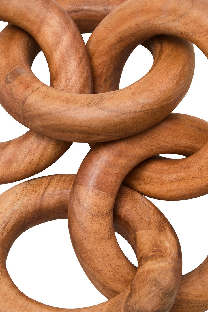 Silva Natural Wood 5 Link Chain Decor