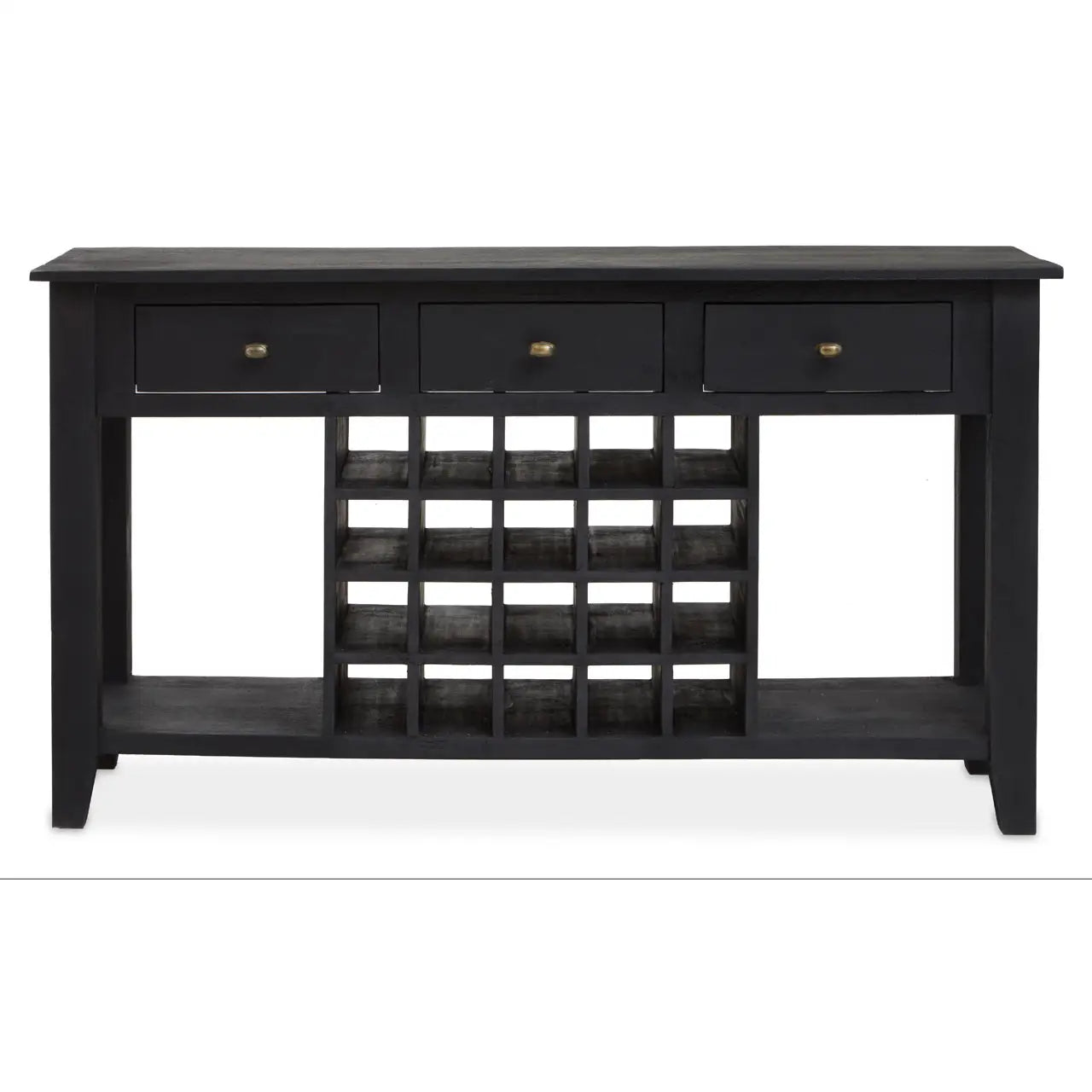 Axis Wine Bottle Storage Console Table
