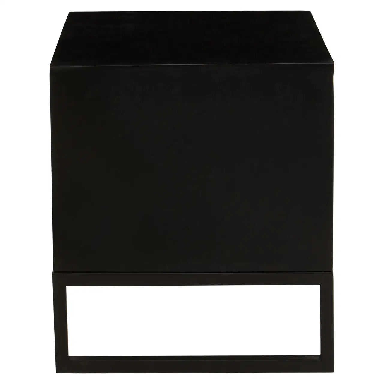 Axis Two Drawer Bedside Table with Bone Inlay