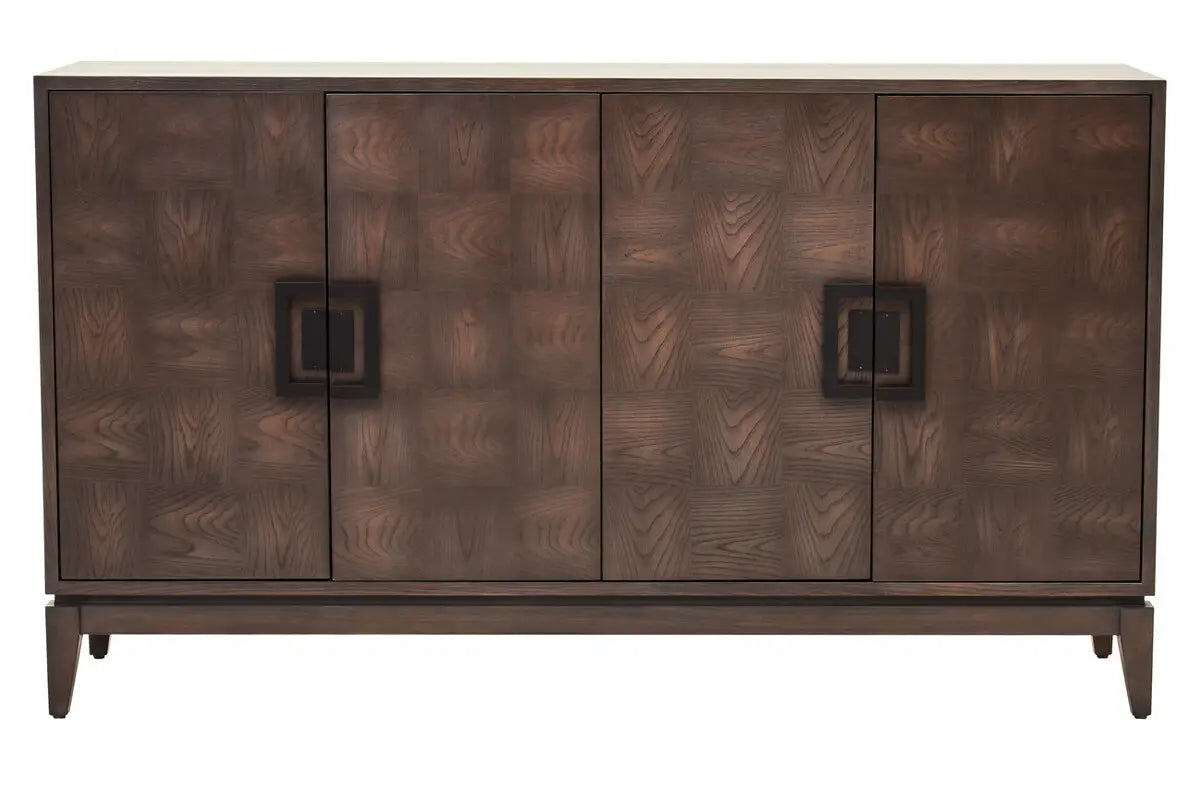 Verona 4 Door Antique Grey Sideboard