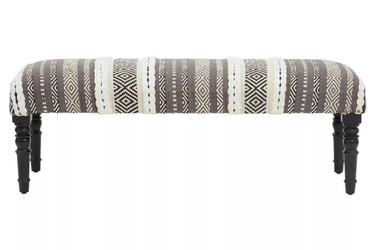 Taza Grey And White Bench