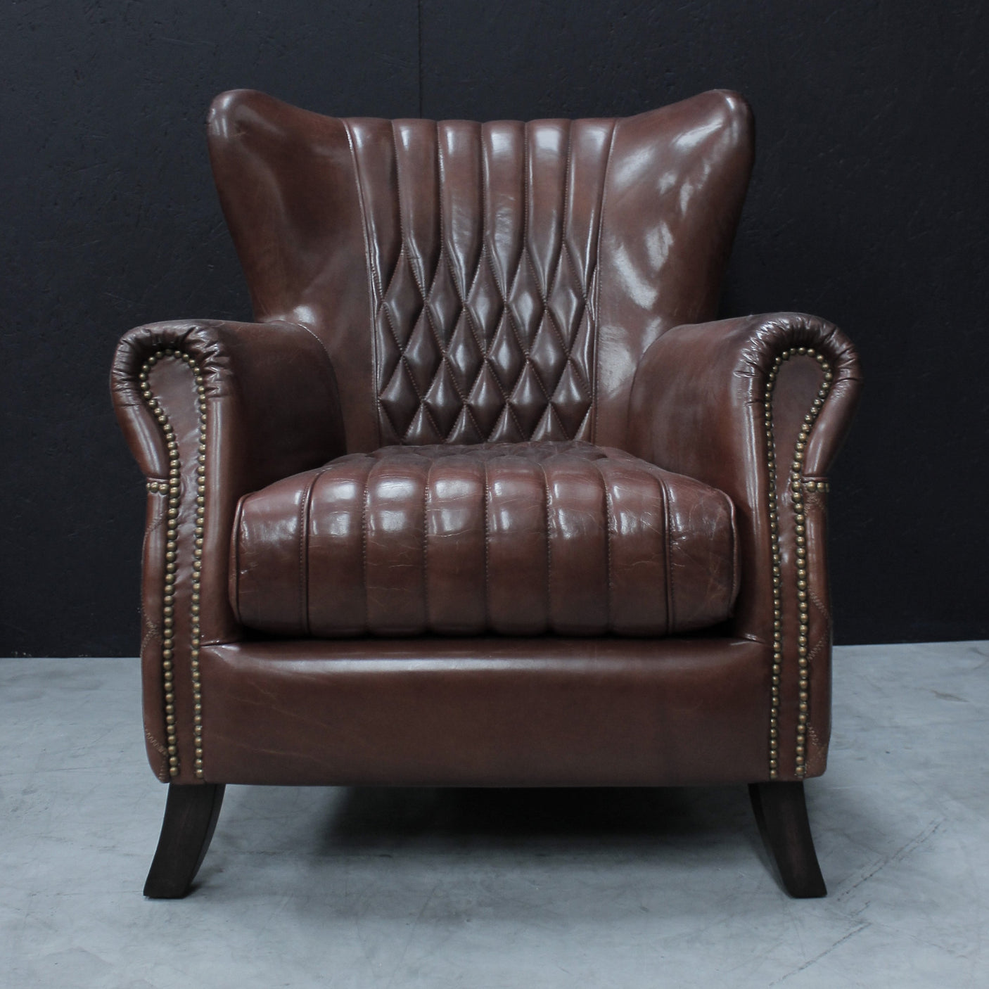Vintage Leather Aston Club Chair