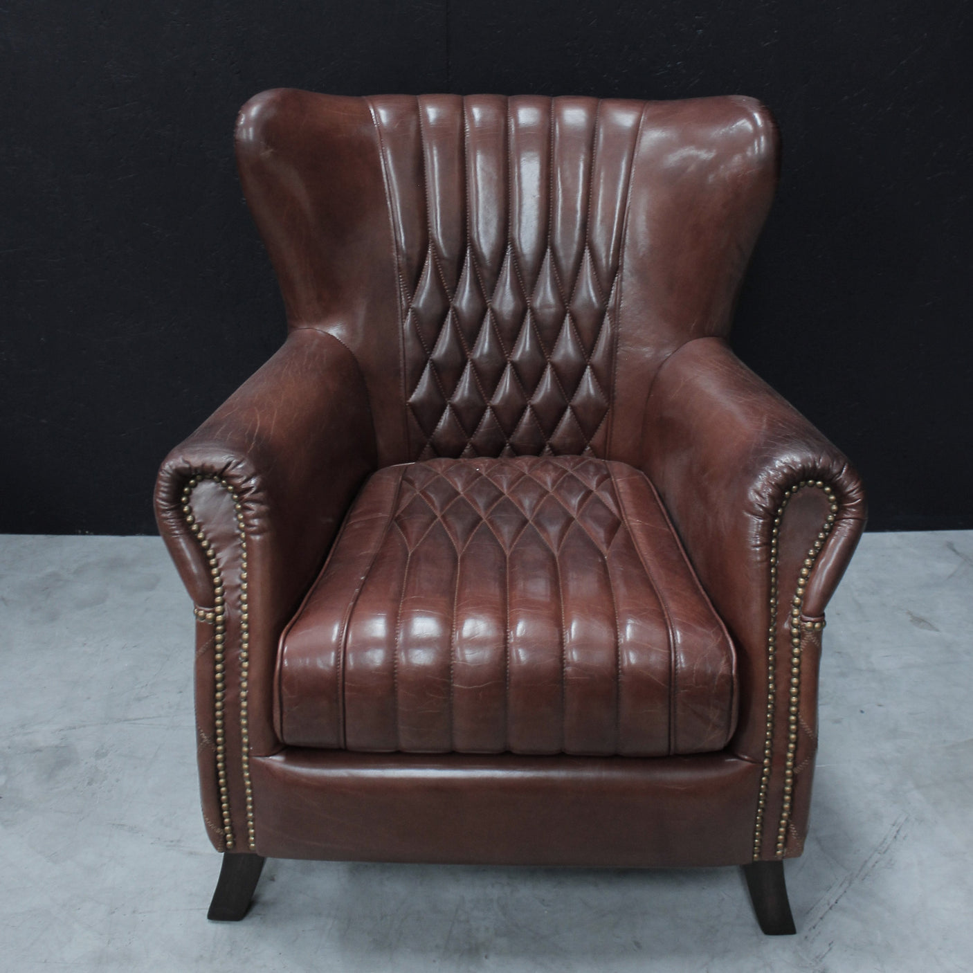 Vintage Leather Aston Club Chair
