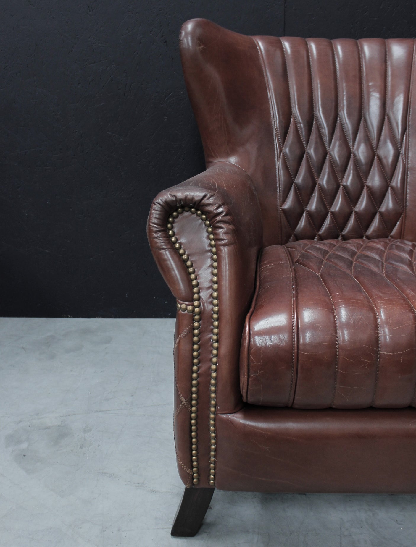 Vintage Leather Aston Club Chair