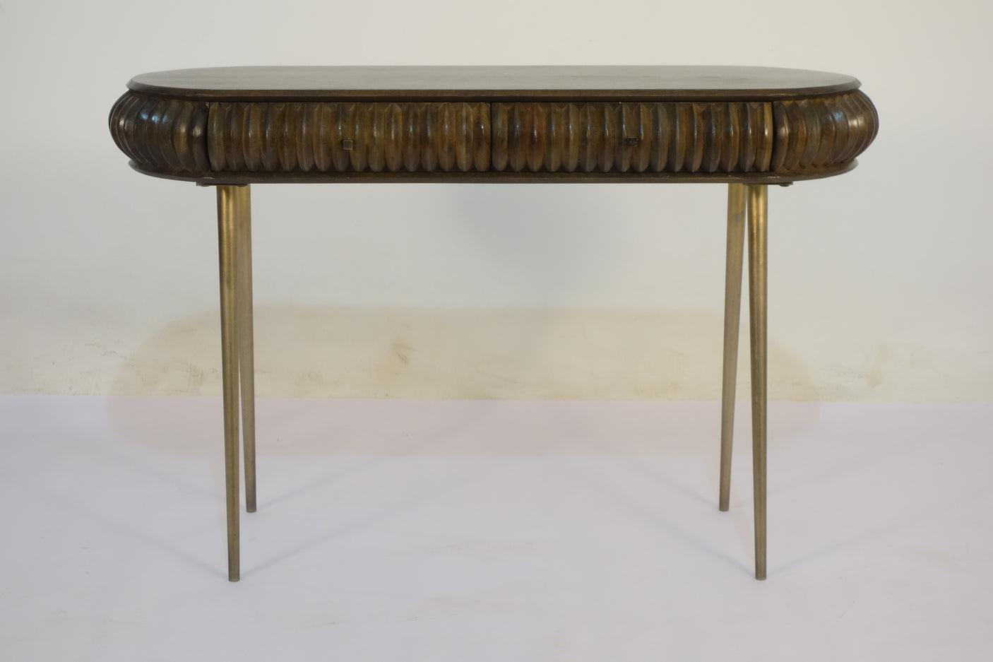 Patan Wooden 2 Drawer Console Table