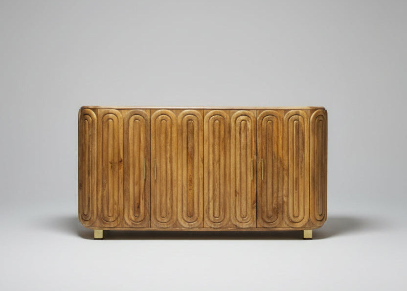 Kasli Capsule Design Wooden Sideboard
