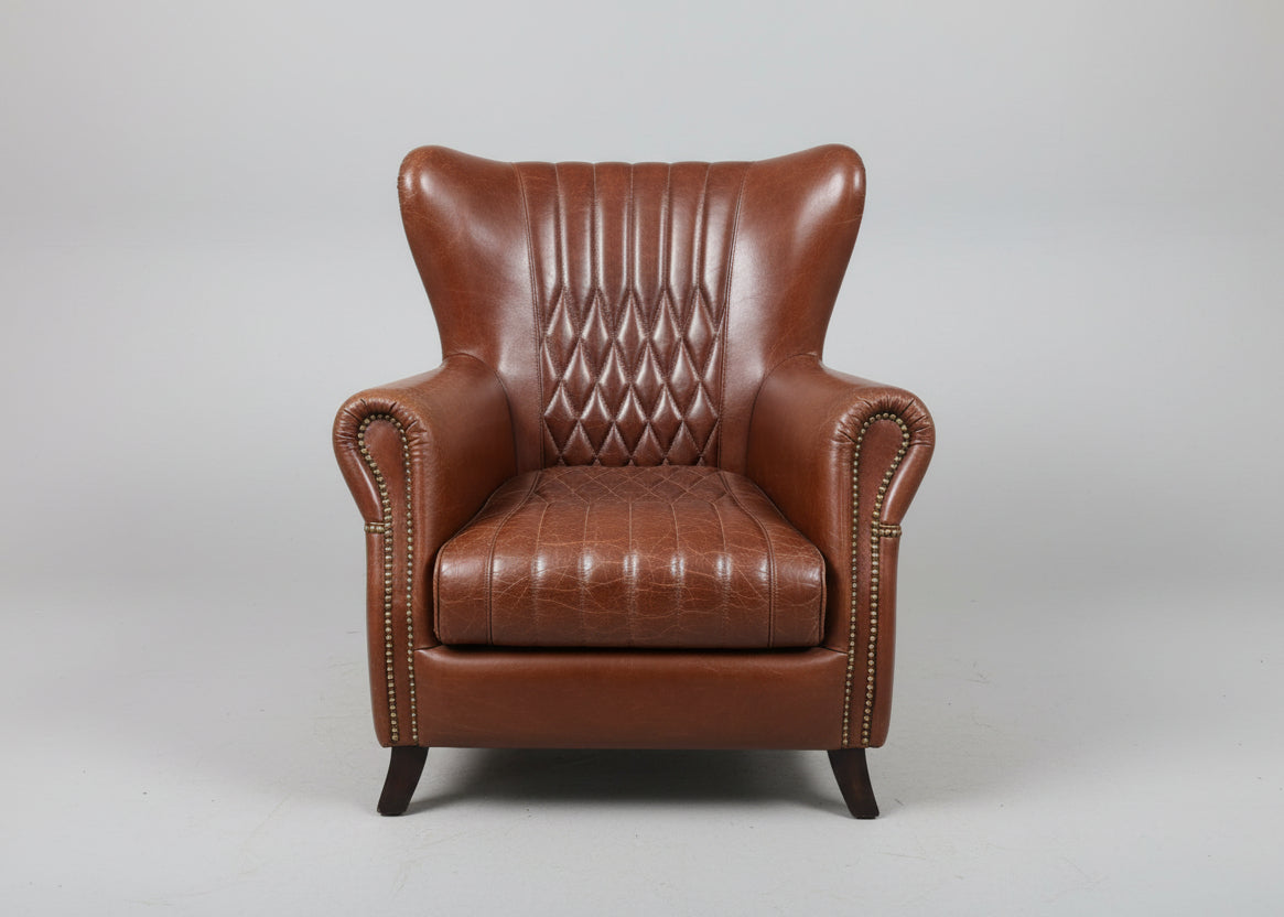 Vintage Leather Aston Club Chair