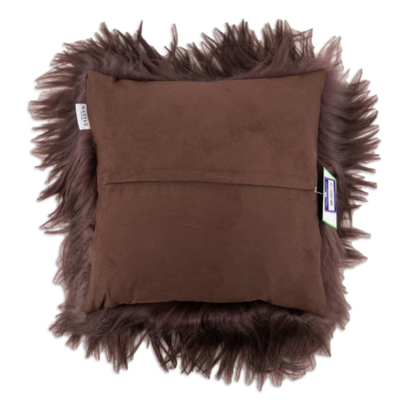 Brown Long Hair Goat Cushion 40x40cm