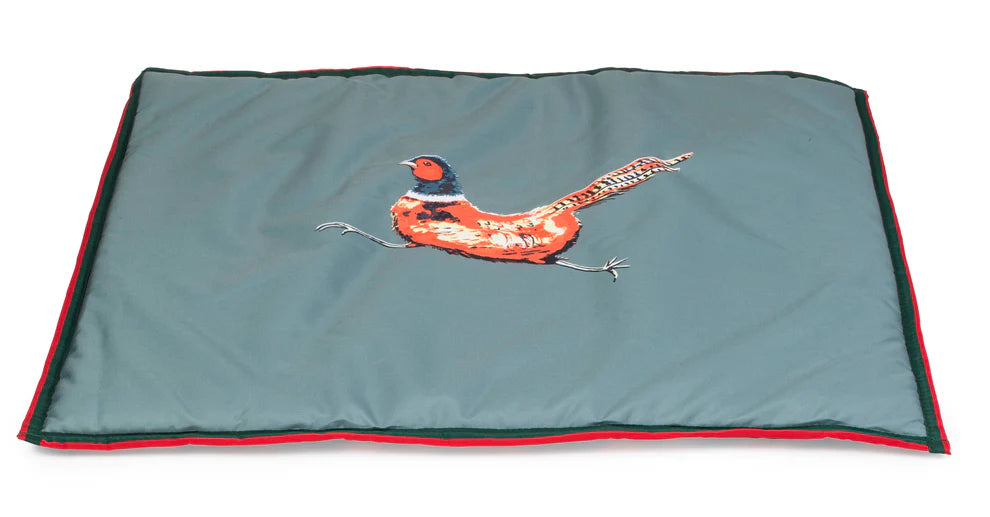 Green Pheasant Boot Mat