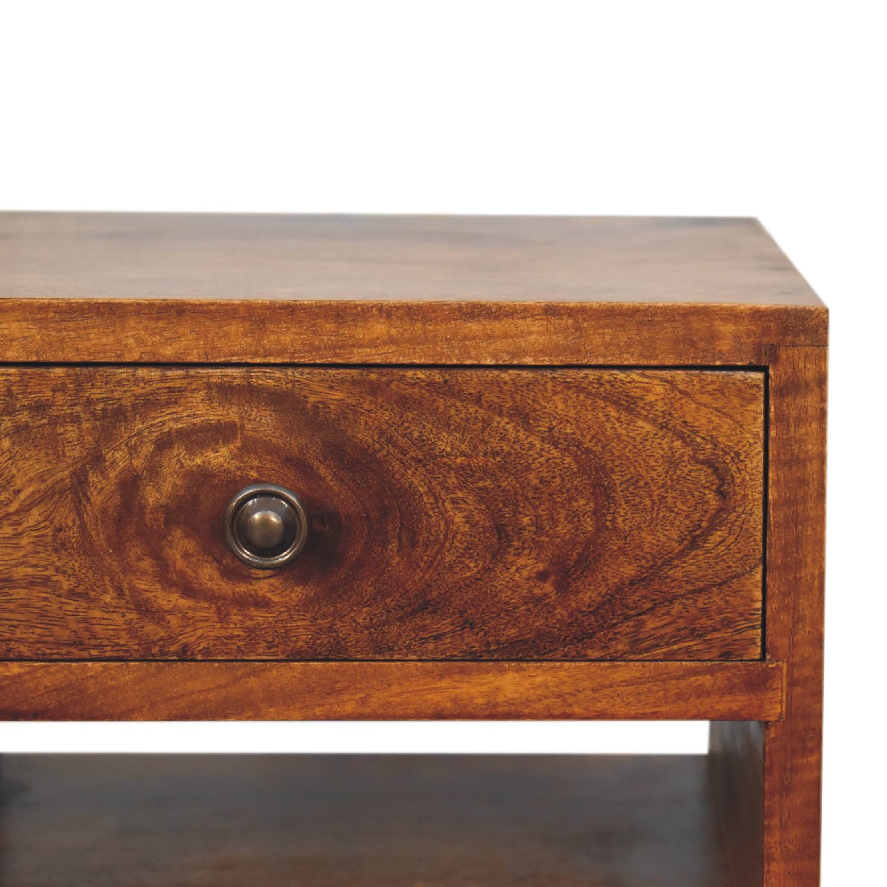 Classic Chestnut Bedside Table