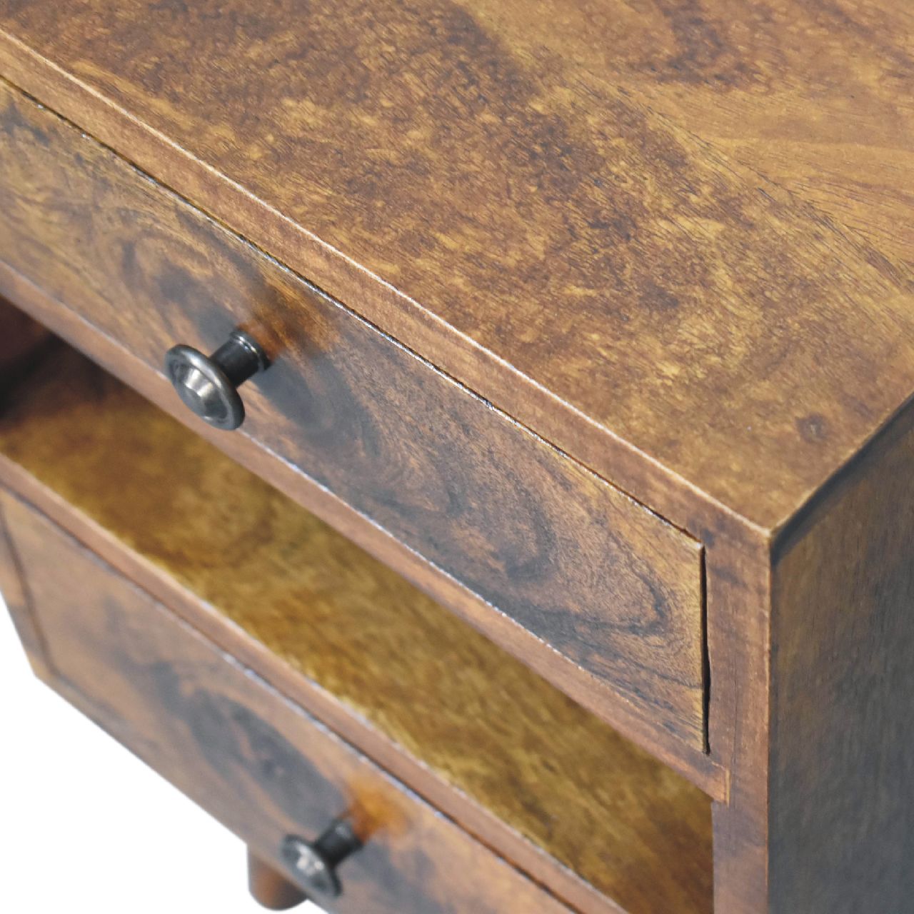 Classic Chestnut Bedside Table