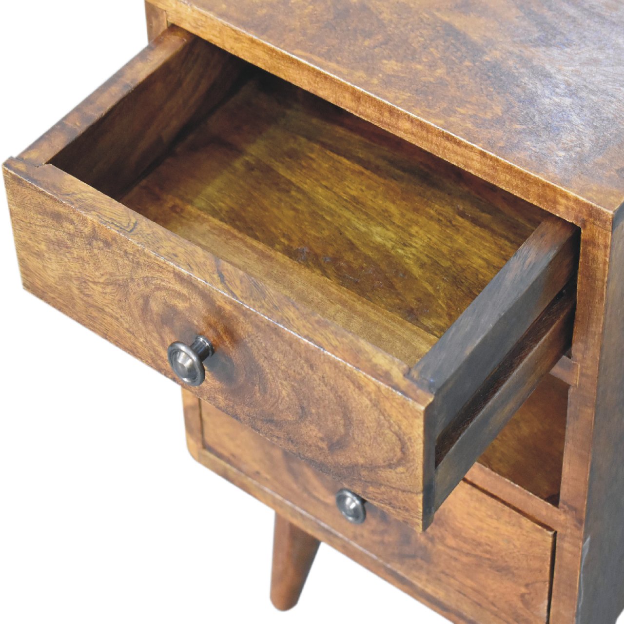 Classic Chestnut Bedside Table
