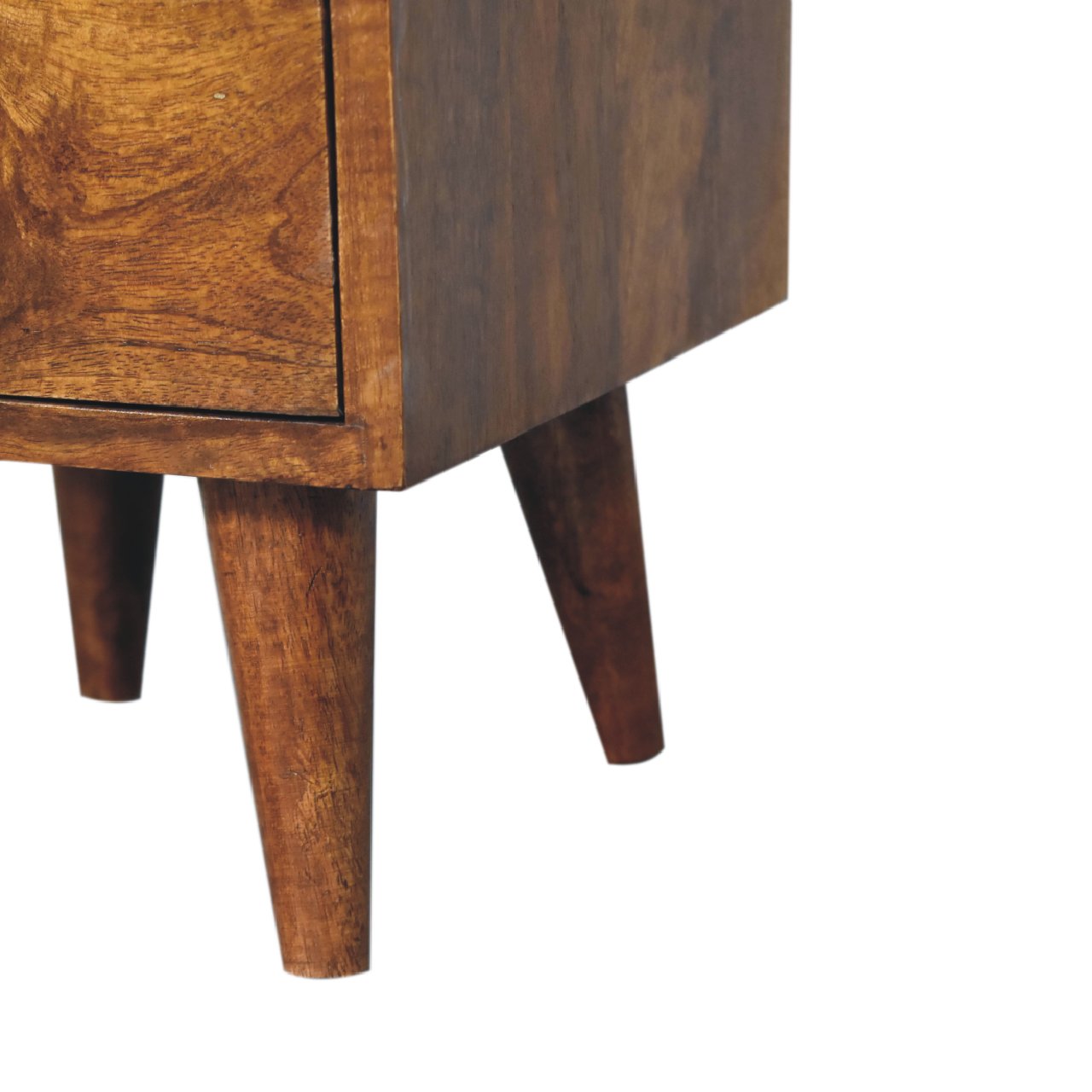 Classic Chestnut Bedside Table