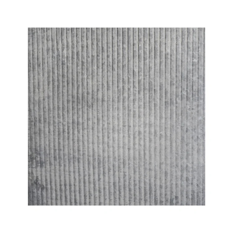 Galvanised Outdoor Square Planter with Rope Handles - Set of Two