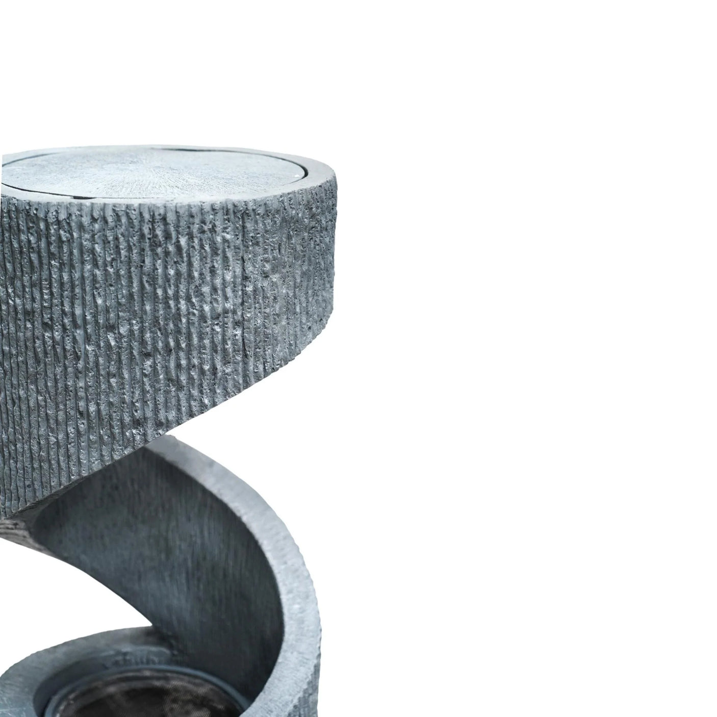 Outdoor Spiral Water Feature