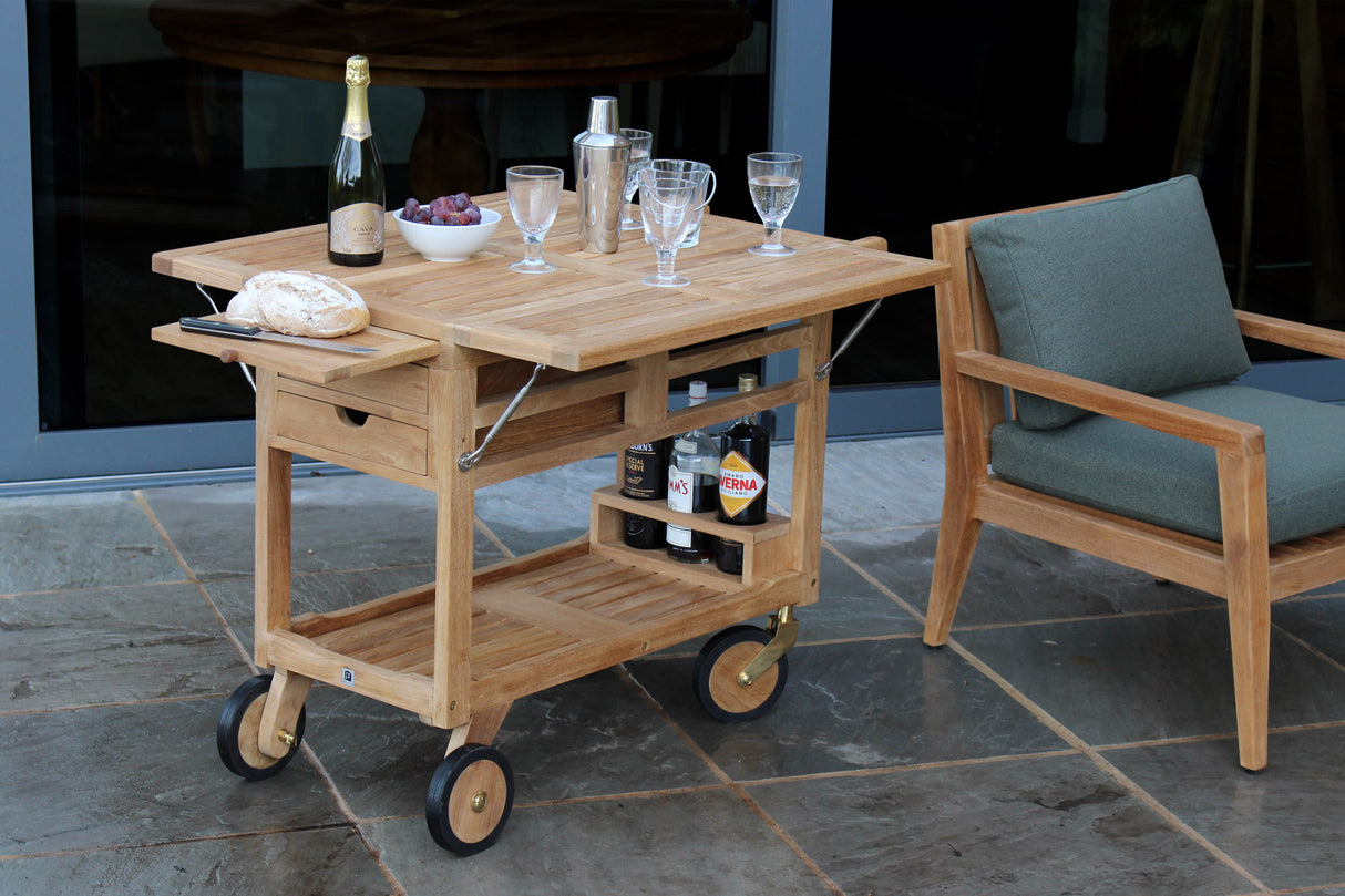 Carmel Outdoor Serving Trolley