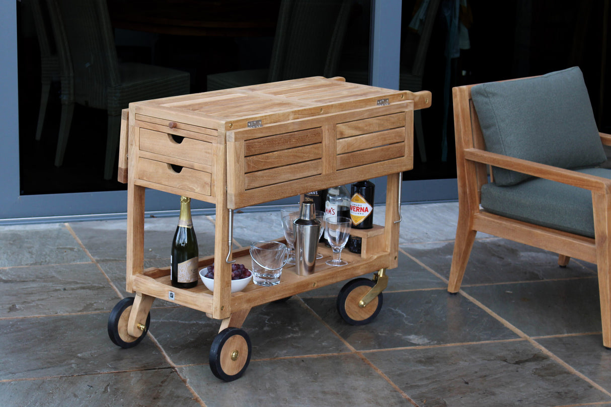 Carmel Outdoor Serving Trolley
