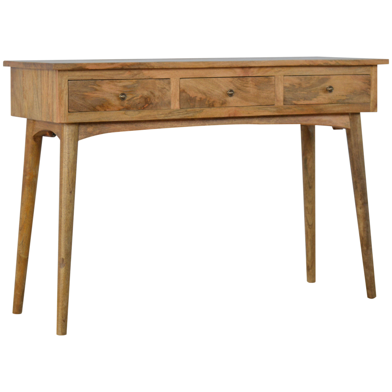 Large 3 Drawer Nordic Wooden Console Table