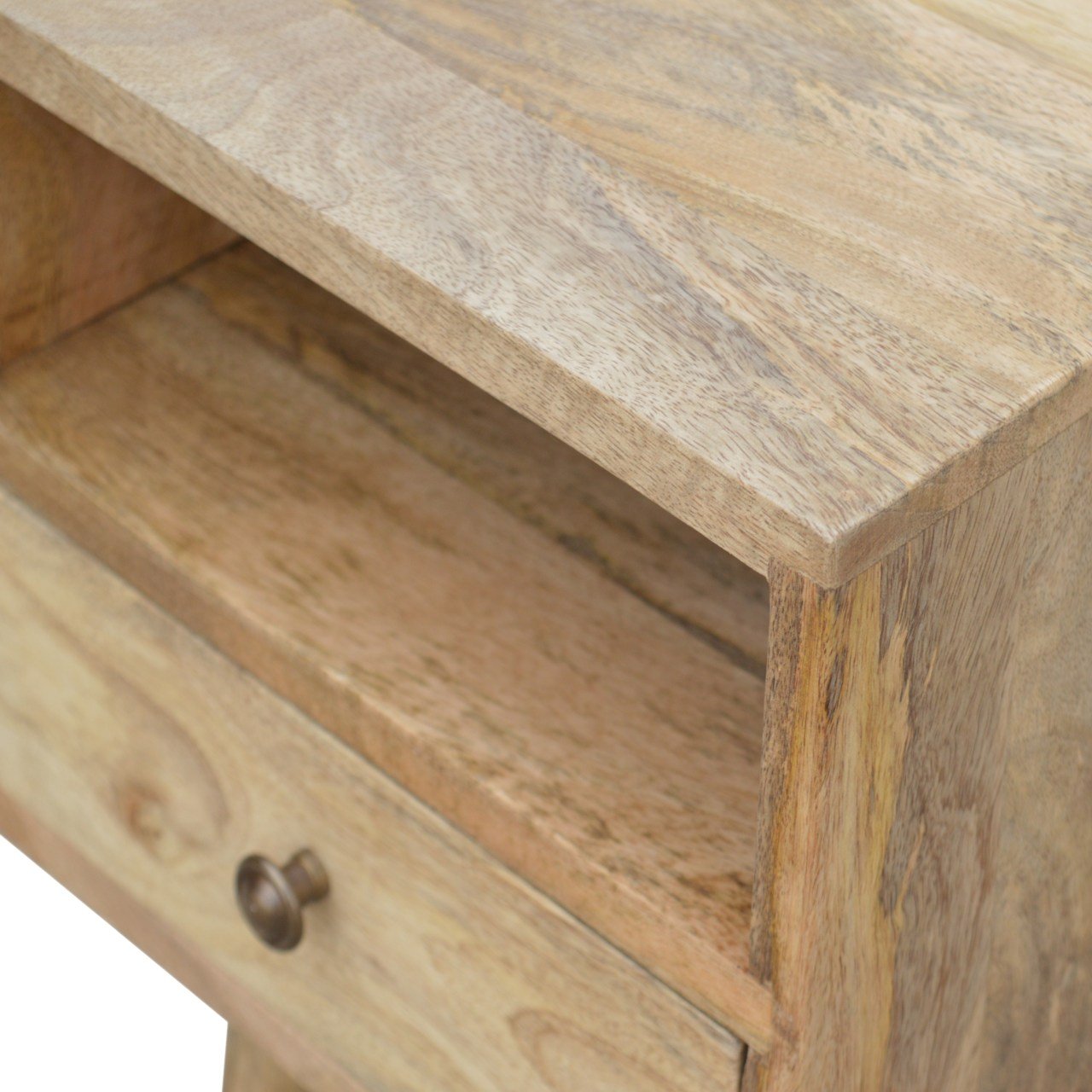Classic Mini Oak-ish Bedside Table