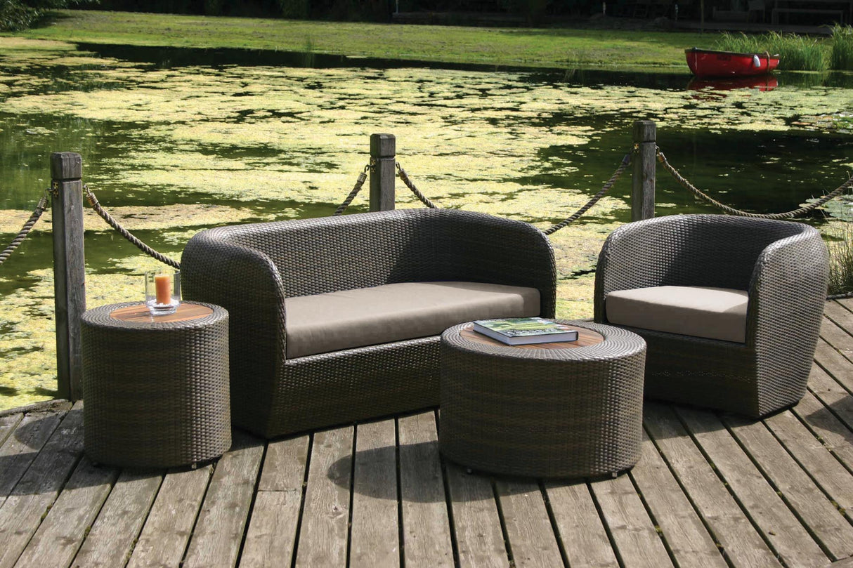Concentric Outdoor Coffee Table - Multiple Colours