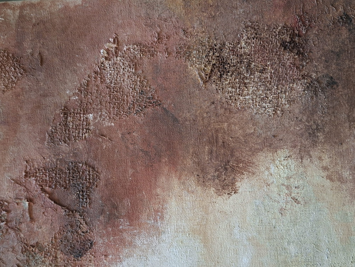 Burnished Path – Original Hand Painted Textured Canvas Art