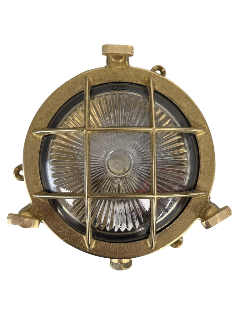 Mini Compass Guard Bulkhead Outdoor Wall Light