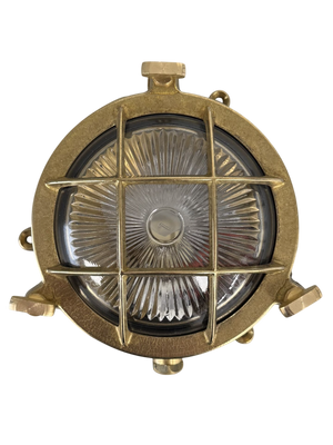 Mini Compass Guard Bulkhead Outdoor Wall Light