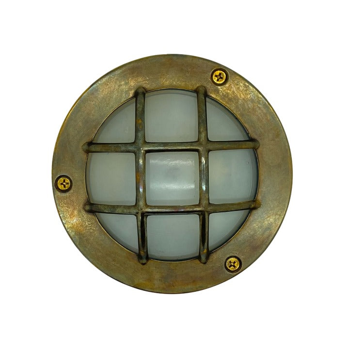 Marina Guard Circular Bulkhead Outdoor Wall Light