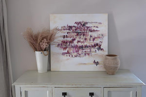 Worn Threads – Original Hand Painted Textured Canvas Art