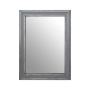 Oxford Grey Frame Rectangular Wall Mirror