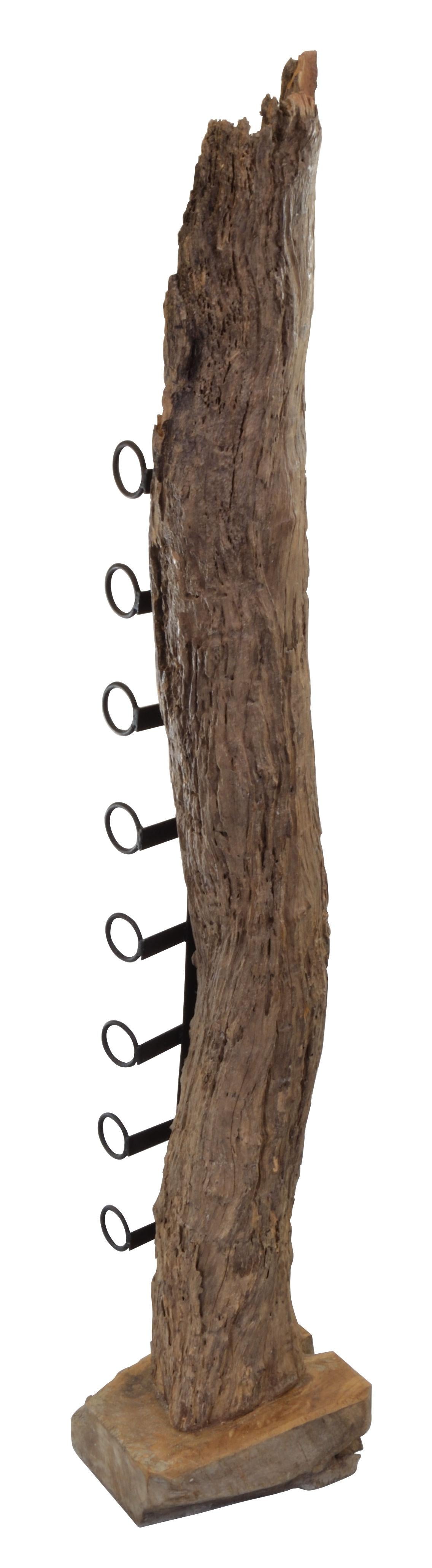Teak Tree Root Wine Rack