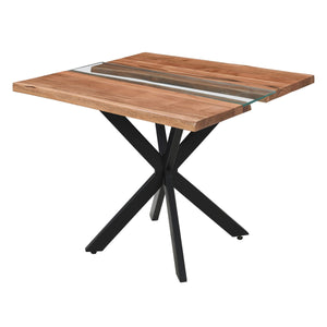 Live Edge Collection River Dining Table - Square