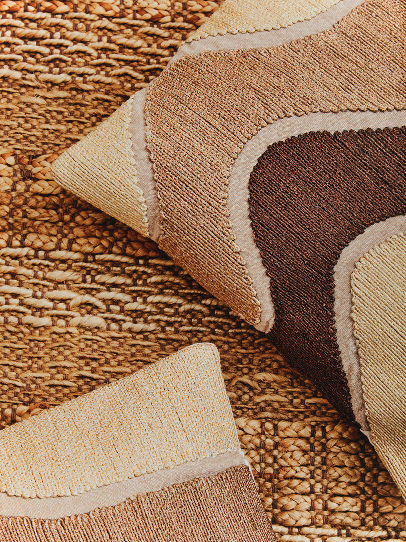 Nuvia Elora Natural Assorted Colour Cushion