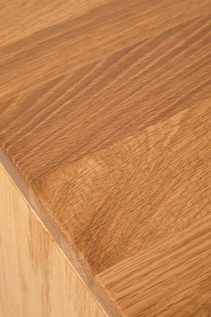 Arden Rattan & Oak 4 Drawer Chest of Drawers