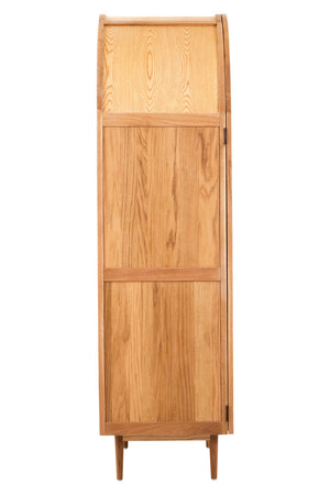 Arden Rattan & Oak 2 Door Wardrobe