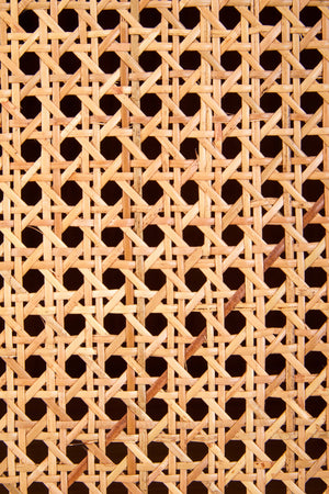 Arden Rattan & Oak 2 Door Wardrobe