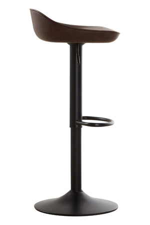 Halton Mocha Brown Bar Stools Set of 2