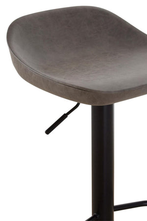 Halton Ash Grey Bar Stools Set of 2