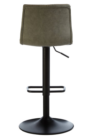 Halton High Back Ash Grey Bar Stools Set of 2