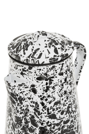 Vara Black And White Patterned Teapot