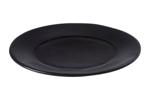 Vara Black Stoneware Dinner Plate
