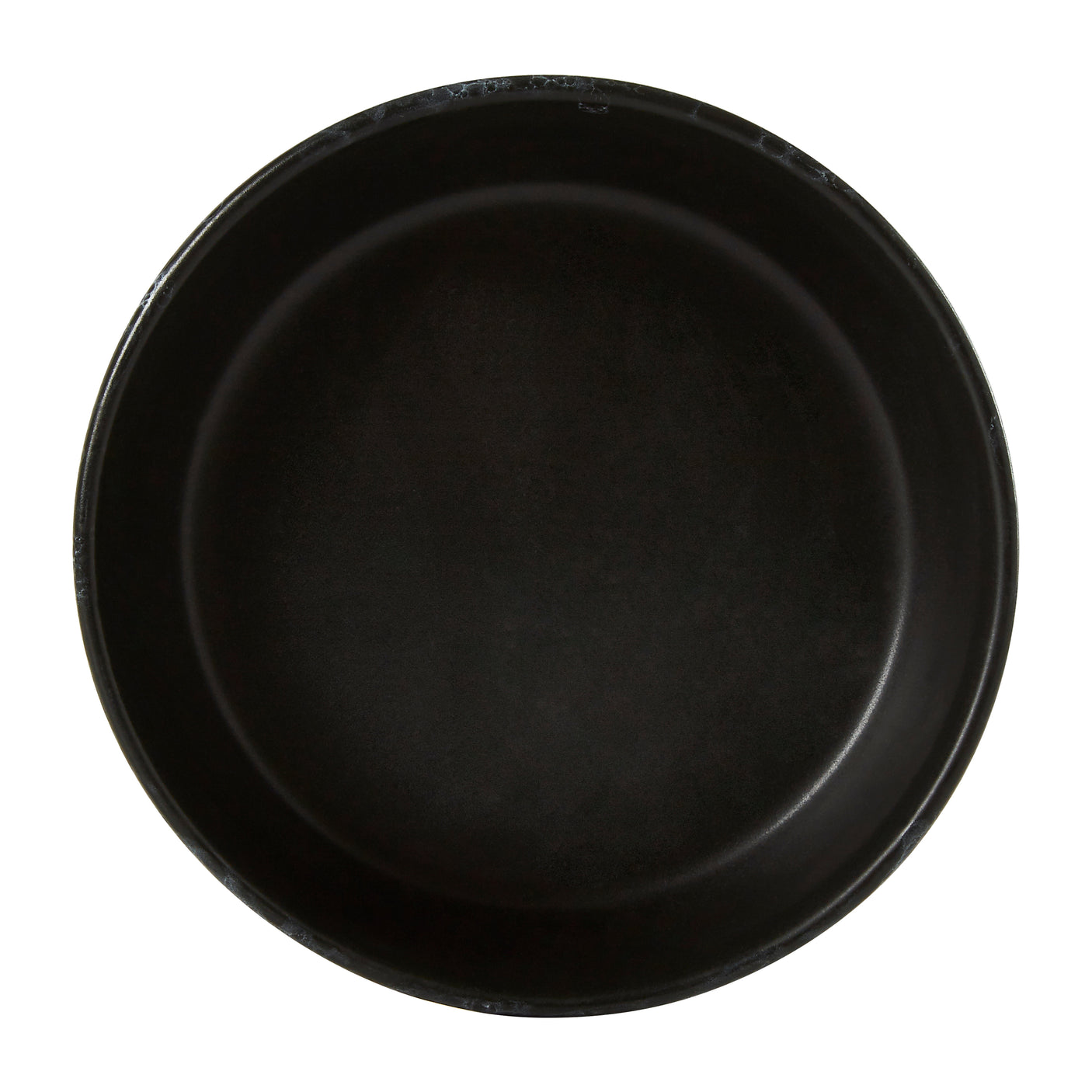 Vara Black Faux Marble Bowl