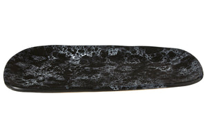 Vara Black Marble Effect Serving Platter