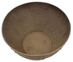 Old Empire Round Storage Coffee Drum Table