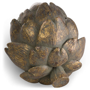 Antique Bronze Artichoke Ornament