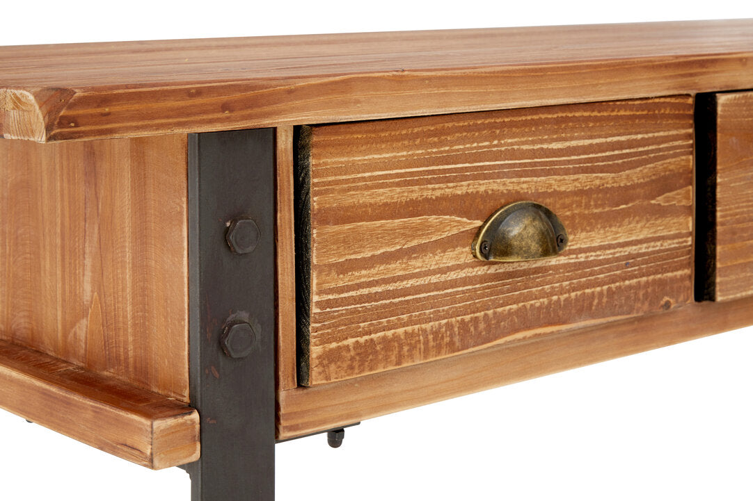 Forma 3 Drawer Console Table