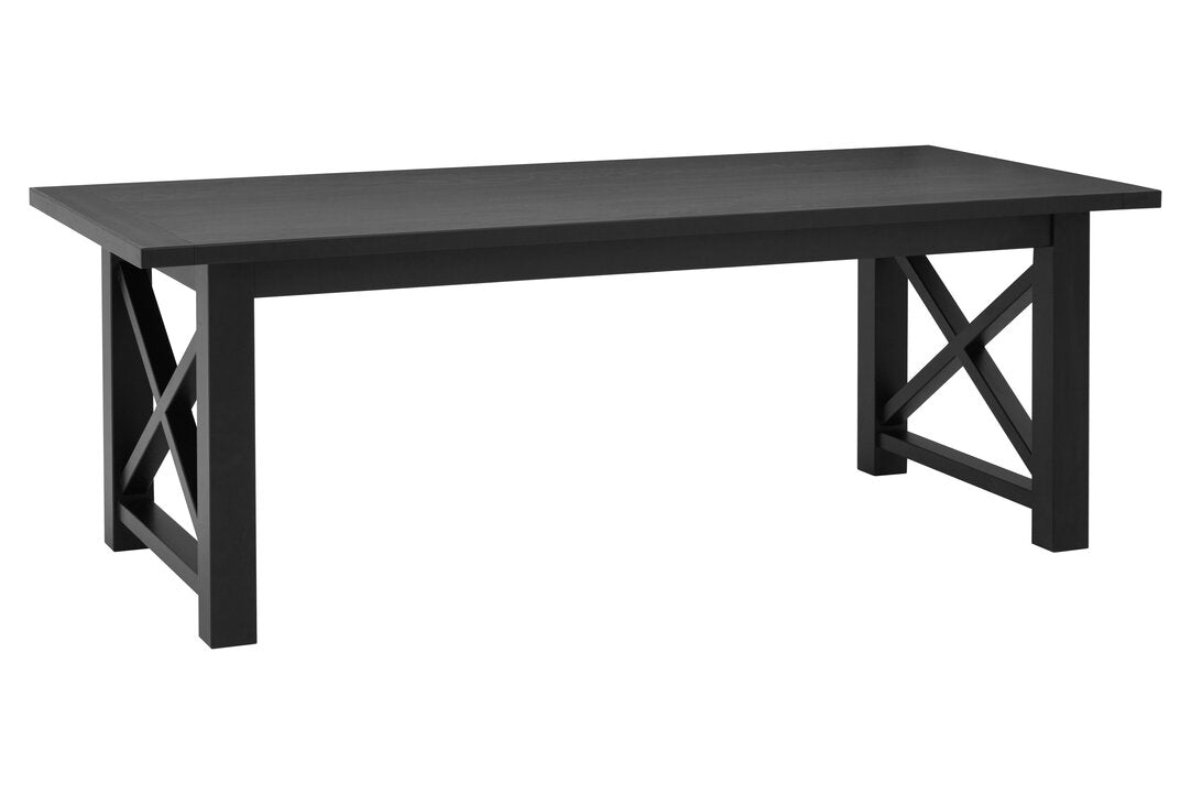 Arden Black Oak Dining Table