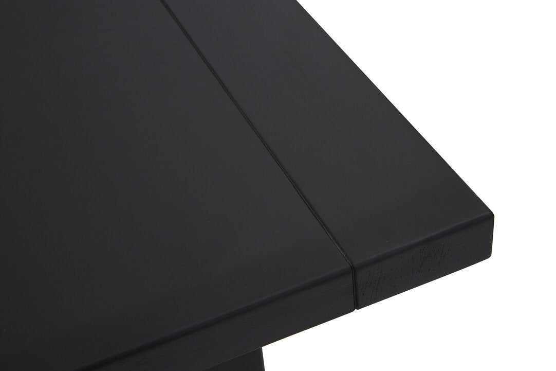 Arden Black Oak Dining Table