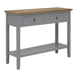 Oxford Antique Grey Console Table